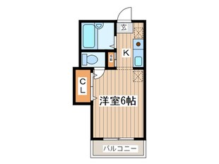 パインウッド　Ｐ２の物件間取画像